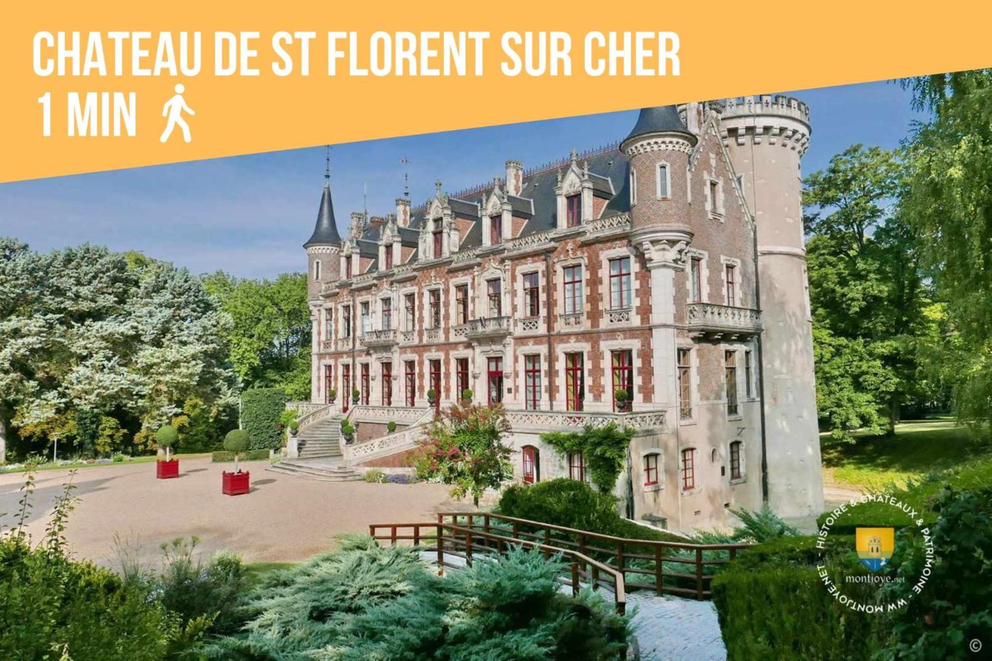 L'Escale En Amerique - Home Homy Saint-Florent-sur-Cher Exteriér fotografie